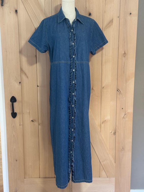 bobbie brooks denim dress Vintage Bobbie Brooks Denim Dress sz Medium