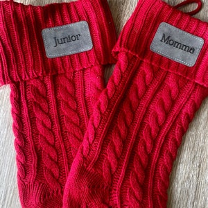 Custom Engraved Iron On Vegan Leather Leatherette Patches for Hats, backpacks, stockings, sports bags, tote bags