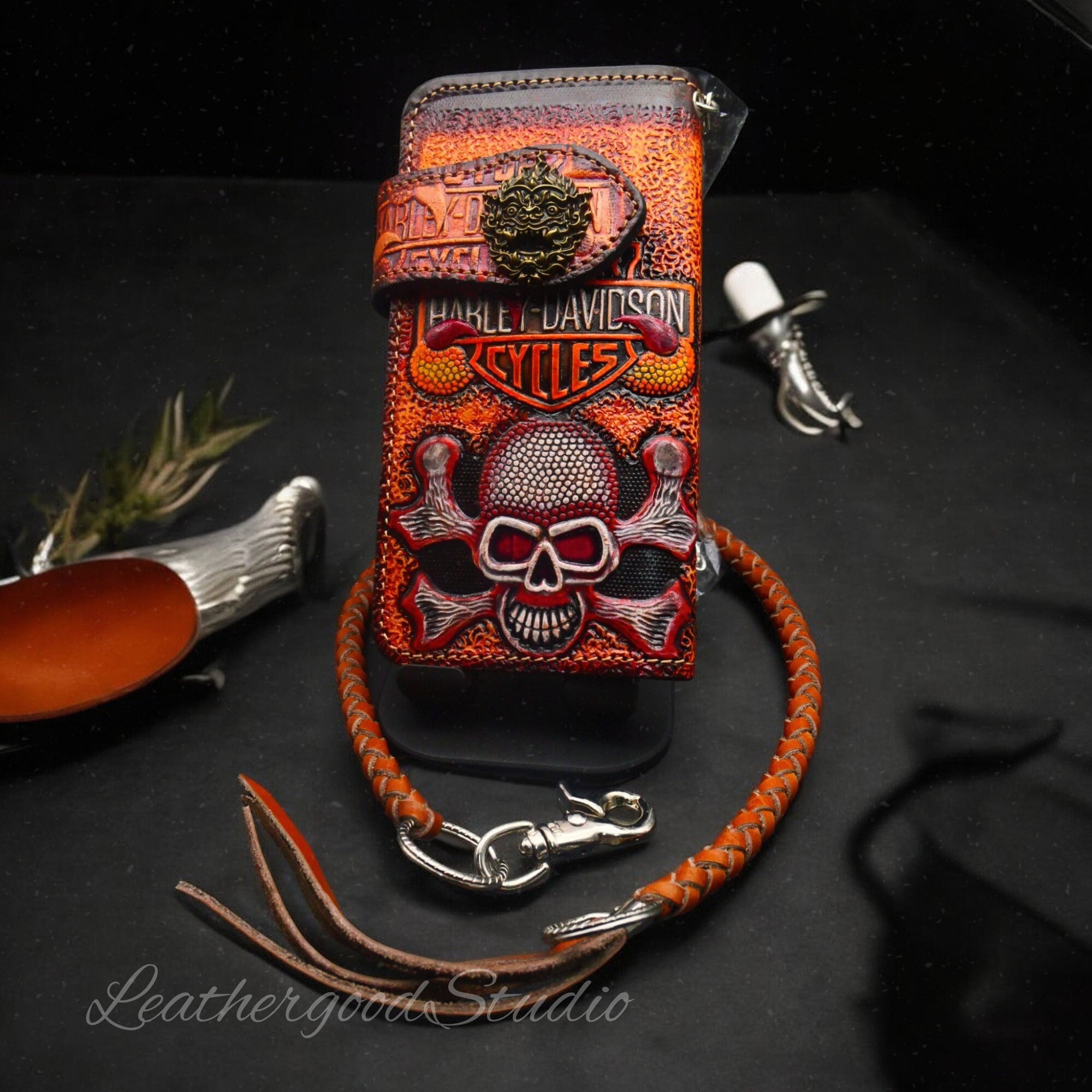 Concho Mens Wallet - Etsy Canada Concho Mens Wallet - Etsy Canada