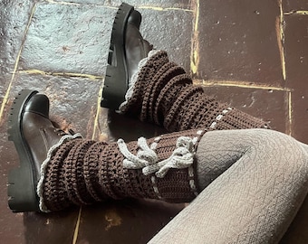 Crochet leg warmers PDF pattern