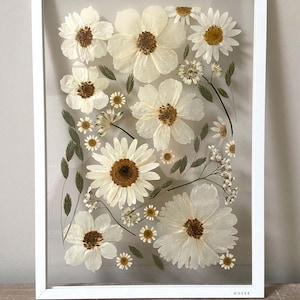 Hochzeitsstrauß Erhaltung - Pressblumenstrauß - Hochzeitsblumen Erhaltung - Erhaltung der Blumen - Benutzerdefinierter Rahmen für gepresste Blumen