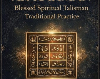 Ar Rahman Blessed Talisman Printable PDF, Islamic Spiritual Practice, Divine Mercy Symbol, Faith Based Amulet, Digital Download