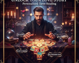 Love Tarot Reading: Soulmate, Relationship Guidance (PDF Reading)