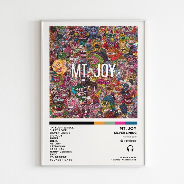 Mt. Joy Album Poster Etsy
