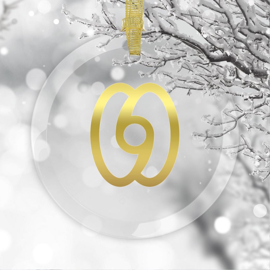 Nkrabea 100% Glass Ornament, Nkrabea Adinkra African Symbol Christmas Holiday ...