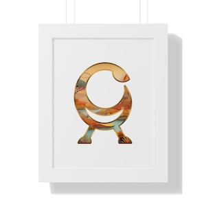 Adinkra Sankofa Framed Adinkra Symbol Art Print, African Symbol Wall Art, Cultural Home Decor, Unique Gift for Art Lovers