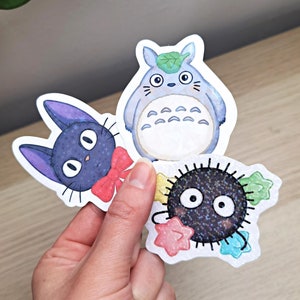 Anime stickers, Sticker pack, Studio Ghibli, Soot sprites, Spirited Away, Totoro
