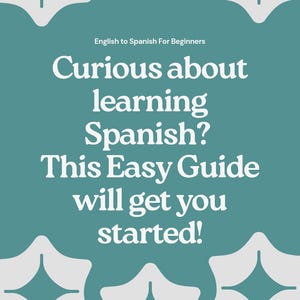 Learn Spanish Conversation Guide Printable | Everyday Spanish Phrases for Beginners | Instant Download Language Learning PDF