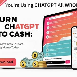 Still Using ChatGPT for Fun? Learn How to Make Money with 35 Proven Profit-Prompts — Instant Download AI Money-Making Guide