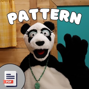 Bear Sack Puppet Pattern + Build Guide - PDF Digital Download