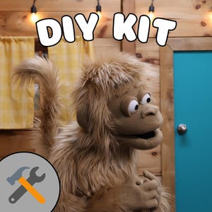 DIY Monkey Puppet Kit - The Supplies to Make This Puppet