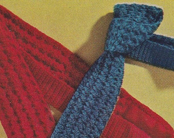Men's Tie Crochet Pattern: Beginner-Friendly (Digital Pattern)