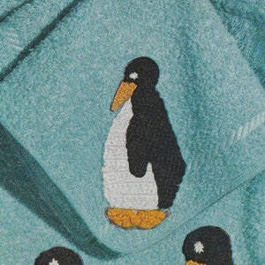 1950s Penguin Crochet Applique Pattern (Digital Pattern)