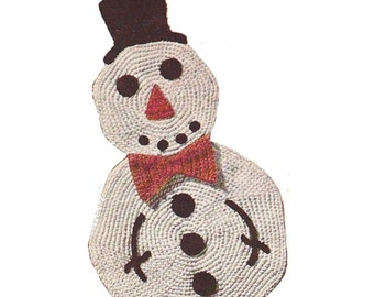 Vintage Holiday Potholders Crochet Patterns (Digital Download)