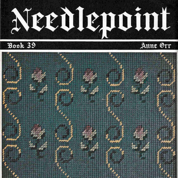 Ann Orr Needlepoint Book 39, Digital Needlepoint Book