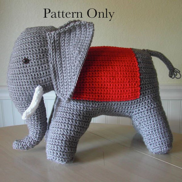 1940s Crochet Elephant Pattern