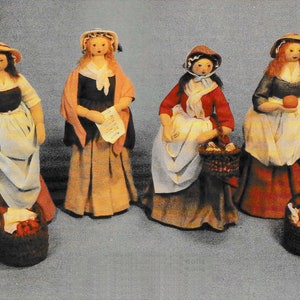 London Peddler Peg Dolls: Clothespin Doll Tutorial (PDF Pattern)