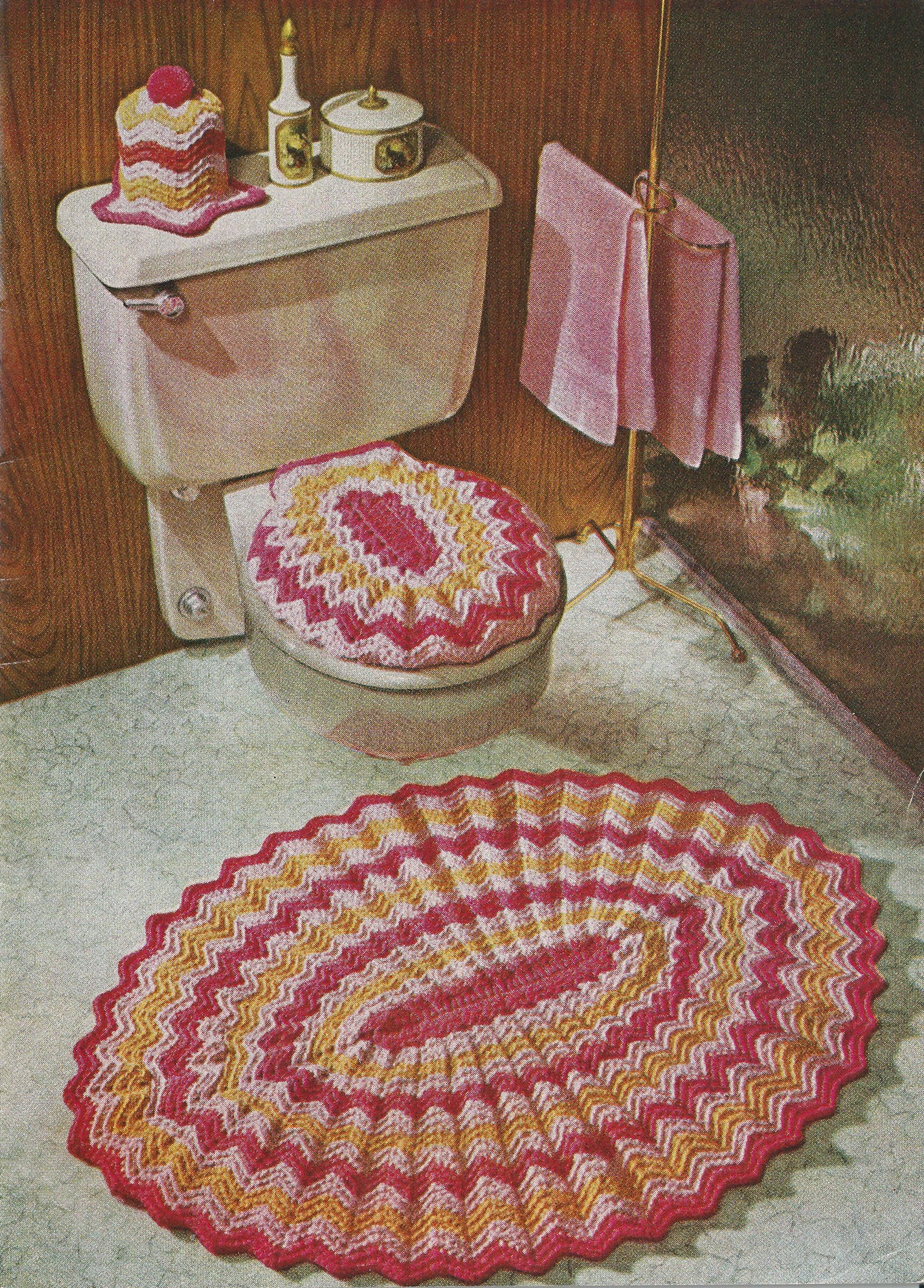 SUPPORT DOUCHETTE FAIRFAX crochet mural orientable retro