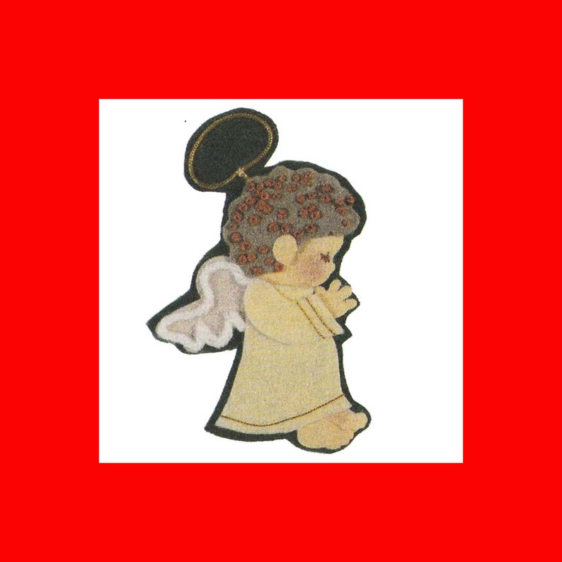 Vintage Felt Christmas Ornament Patterns 12 Different Etsy