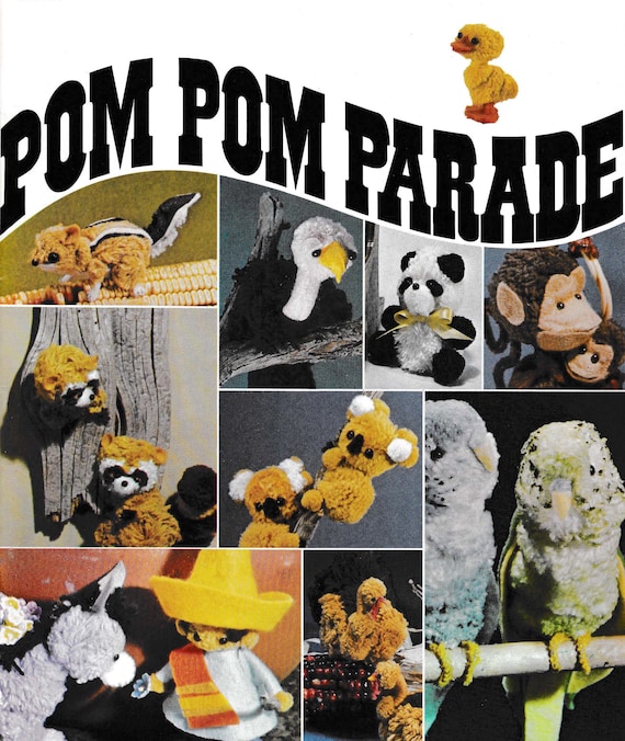 Zims Pom Pom Parade Pdf Pattern Booklet 50 Pom Pom Animal Etsy Zims Pom Pom Parade Pdf Pattern Booklet 50 Pom Pom Animal Etsy