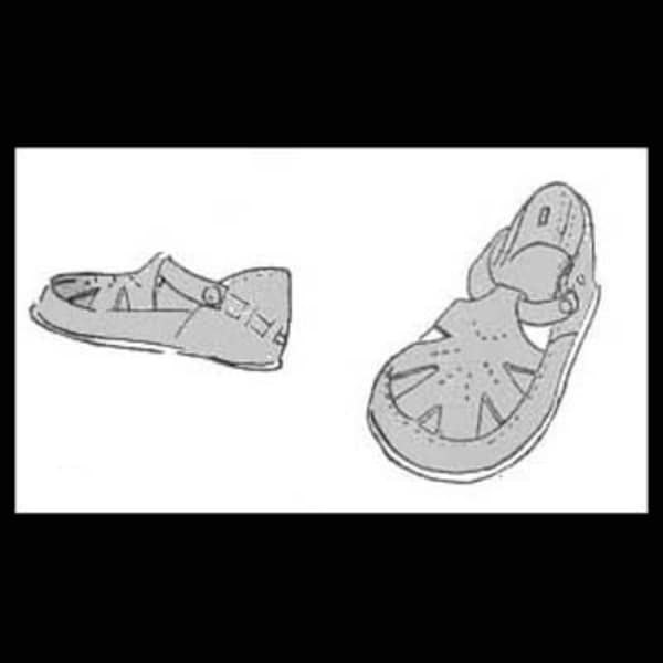 1940 Baby Sandals Sewing Pattern