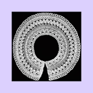 Vintage 1917 Crochet Collar Pattern for Child (Digital Pattern)