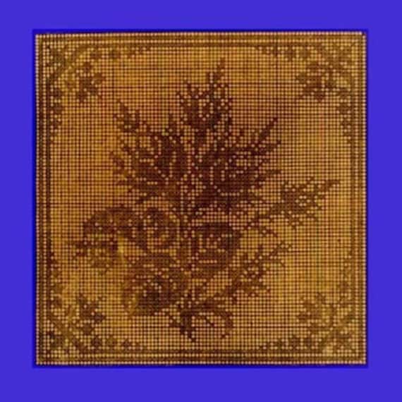rose filet crochet chart rose filet crochet chart