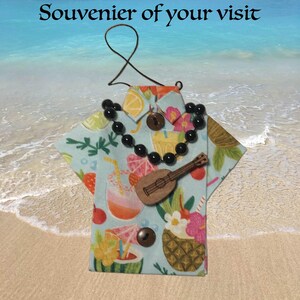 Aloha Shirt Ornament aus Stoff, Digital Download Anleitung