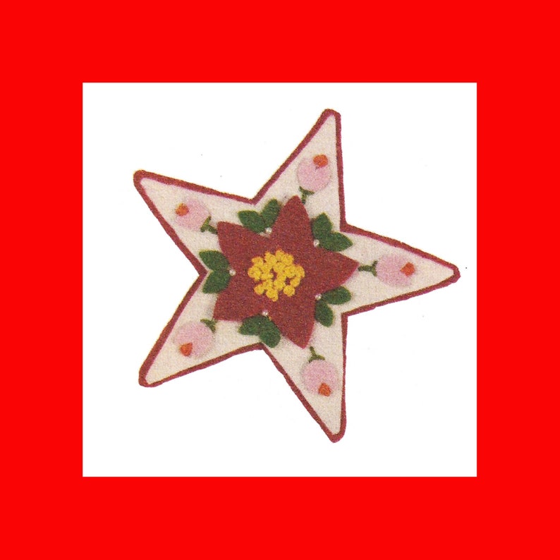 Vintage Felt Christmas Ornament Patterns 12 Different Etsy