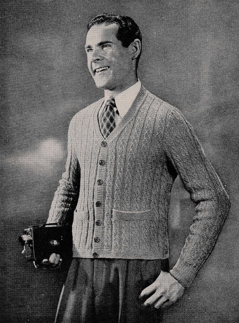 1940s knitwear