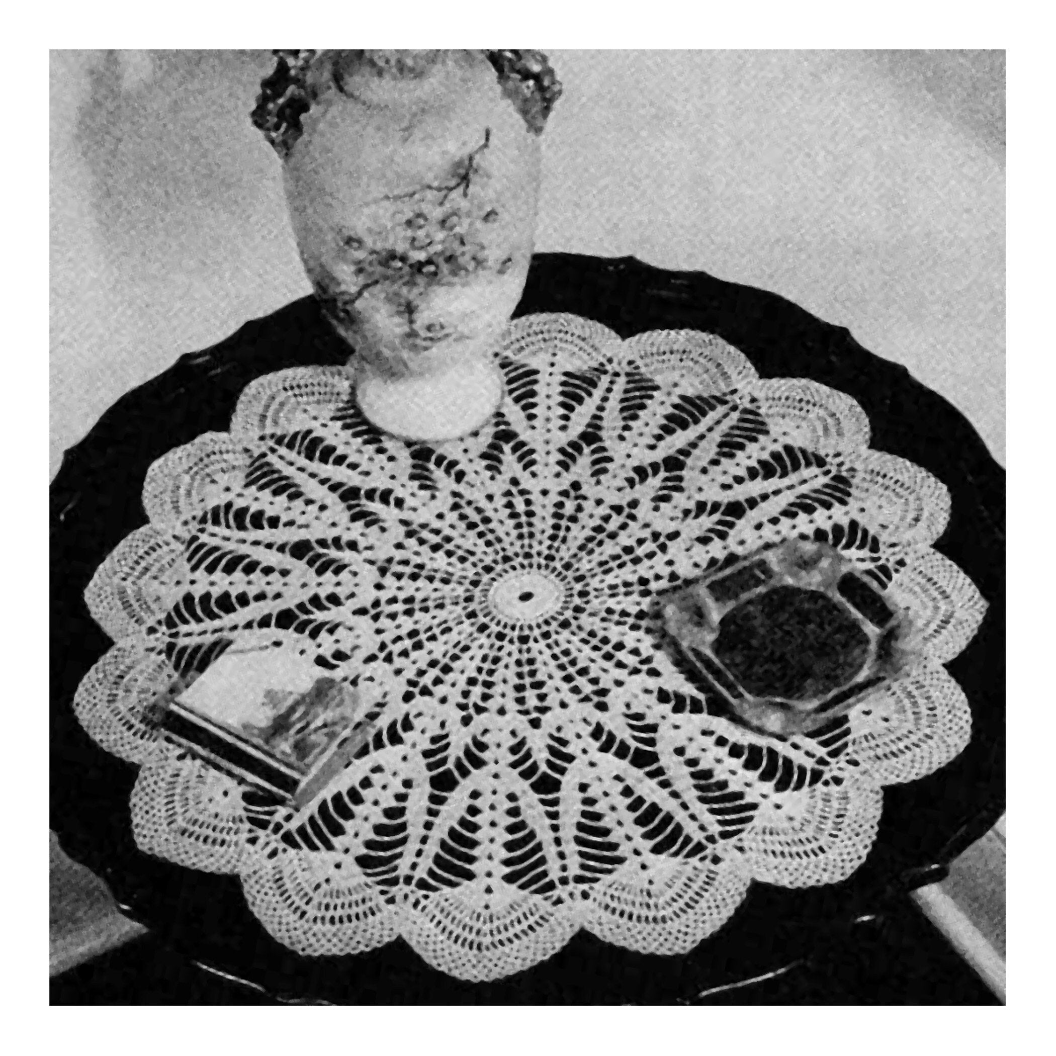 36 Vintage Crochet Patterns: Timeless Designs, Heirloom Details, and Easy Gift Ideas 10 1940s Northern Lights Crochet Doily Pattern (Digital