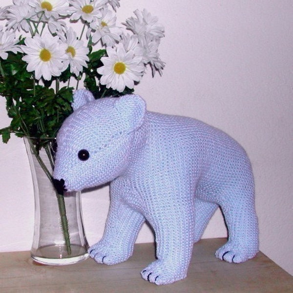 1930s Knit Toy Bear Pattern, Digital Knitting Pattern