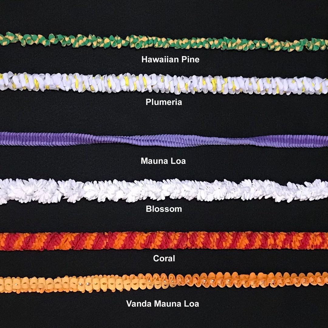 Hawaiian Rick Rack Lei Tutorial, Digital Craft Tutorial - Etsy