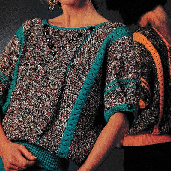 Vertical Top Knitting Pattern: Vintage Style (digital Pattern) - Etsy