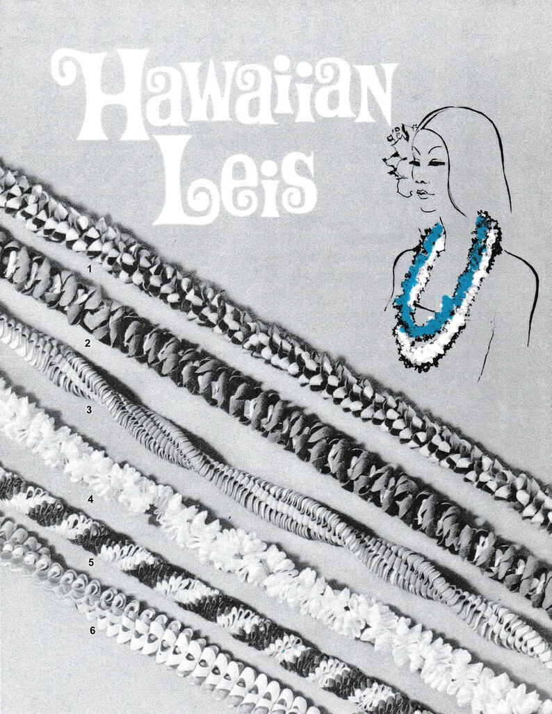 Hawaiian Rick Rack Lei Tutorial, Digital Craft Tutorial - Etsy