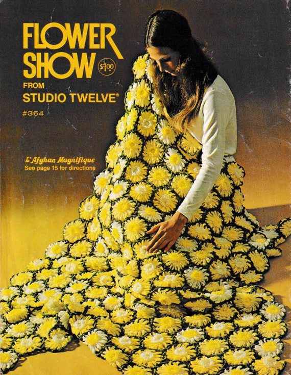 メーカー Flower Twelve Studio 1972 Loom Winder Daisy Patterns, ニット/セーター