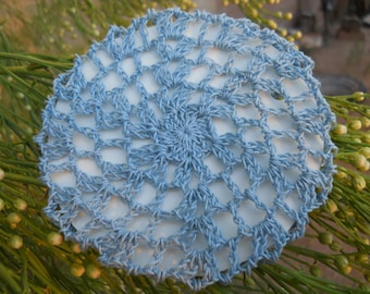 1967 Crochet Hair Bun or Chignon Cover Pattern