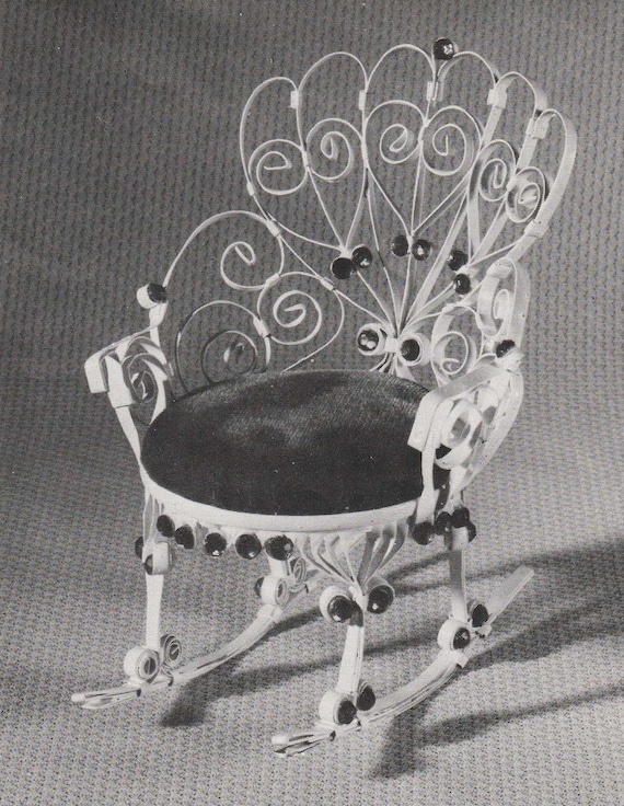 1970s Tin Can Doll Furniture Pdf Craft Booklet Etsy