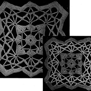 Trellis Crochet Motif Pattern: Vintage Style (Digital Pattern)