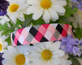 6 Color Woven Ribbon Headband Pattern, Digital Craft Pattern