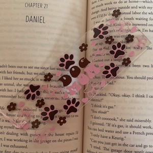 Dog mom bookmark, acrylic bookmark, dog mom aesthetic, doggy mom bookmark, dog lover, dog lover gifts, animal lover, animal lover gifts