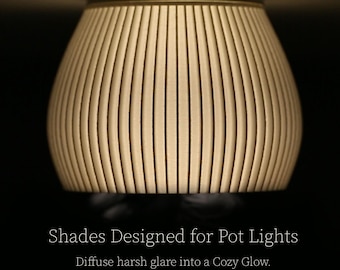 Pot Light Shade - Corduray - Glare Reduction, Recessed Lighting Shade