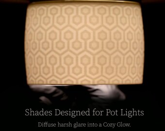 Pot Light Shade - Hicksagon - Anti-Glare Shade for Recessed Lighting