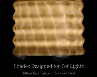 Pot Light Shade -Fibrosia - Glare Reducing Recessed Lighting Shade