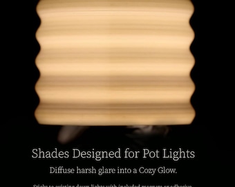 Pot Light Shade: Burkband - Glare Reduction for Recessed Lighting