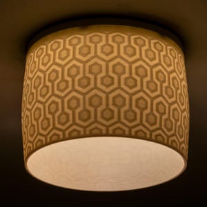 Pot Light Shade &#39;Hicksagon&#39; down light glare fix shade pot light down light blind recessed lighting glare.