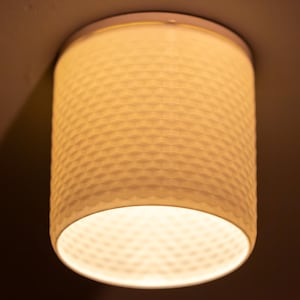 Pot Light Shade &#39;Válec&#39; down light glare fix shade pot light down light blind recessed lighting glare.