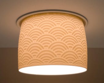 Down Light Shade - Dispersion - Diffuse Glare with Removable Recessed Lighting Shade