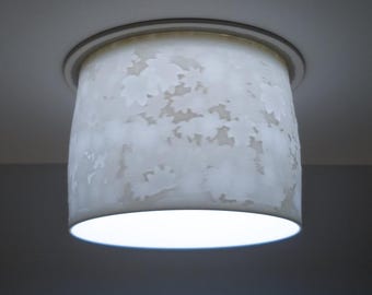 Down Light Shade - Autumnal - Diffuse Glare with Removable Recessed Lighting Shade
