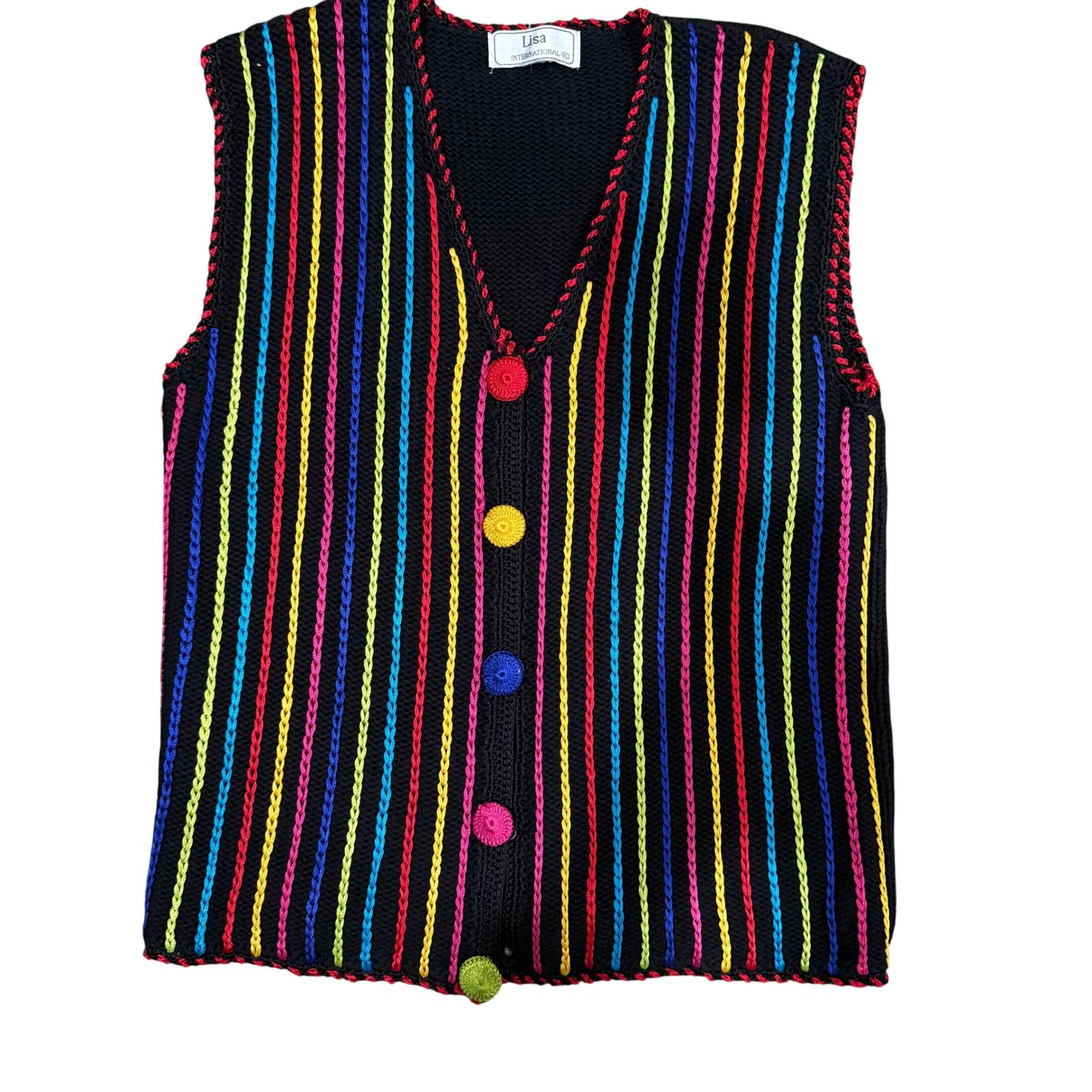 90s Vest Knit - Etsy